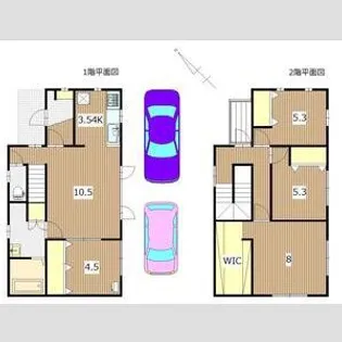北海道札幌市北区北三十一条西13丁目【一戸建】の間取り