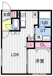 ASTER S14【301号室】の間取り