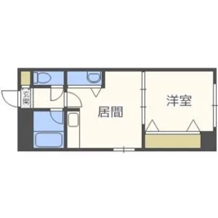 リバティー藤【501号室】の間取り