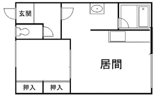 メゾン大畑【203号室】の間取り