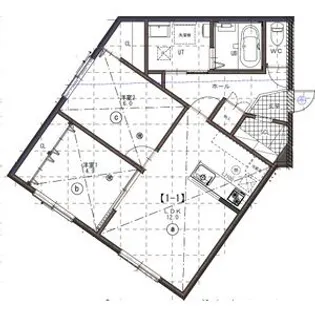 ラ・フェリーチェ北円山【1階】の間取り