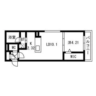 CAVATINA(カヴァティーナ)【306号室】の間取り