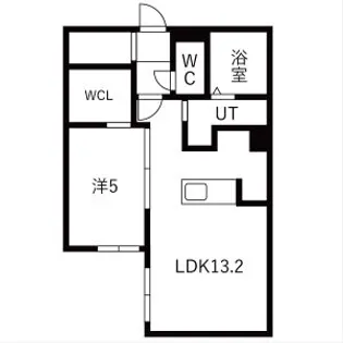 PINE HILLS北23条(北23西8MS)【302号室】の間取り