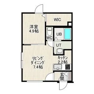 LAND SAKAEMACHI【3階】の間取り