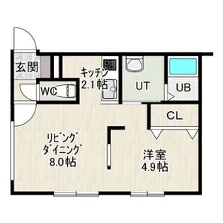 LAND SAKAEMACHI【4階】の間取り