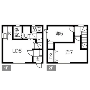 レジデンス39【1階】の間取り