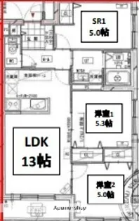 メニーズコート栄南プレミア【205号室】の間取り