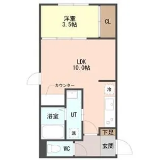 ChouChouN24【1階】の間取り