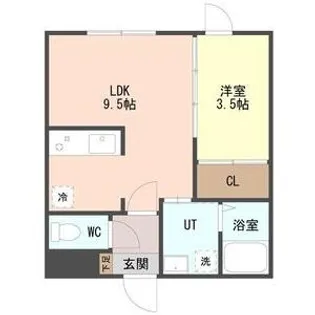 ChouChouN24【1階】の間取り