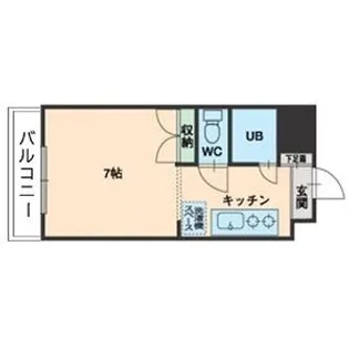 GRANDIR SAPPORO【7階】の間取り