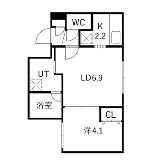 シティプレミア新道東 仮)北32条東17丁目MS【1階】の間取り