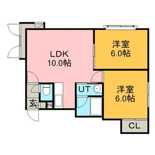 フォーサイト新川211【2階】の間取り
