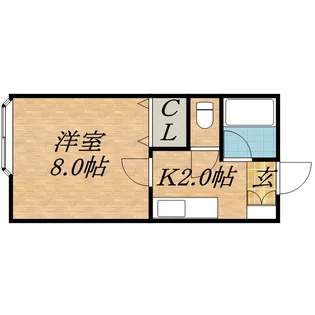 藤井ビル北10条【0313号室】の間取り
