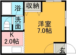 クレドール379【205号室】の間取り