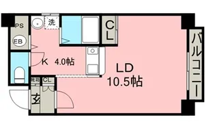 センチュリー21【4階】の間取り
