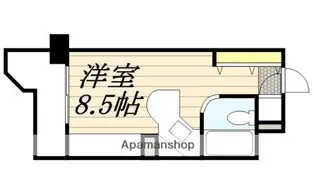 ラ・パルフェ・ド・札幌【812号室】の間取り