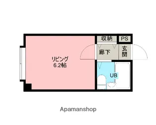カレッジコート札幌北14条A【2階】の間取り