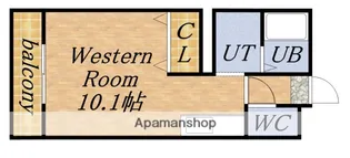 ル・マノア【205号室】の間取り