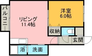 アクティN28【4階】の間取り