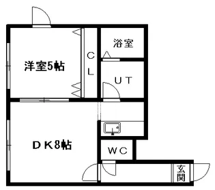 ステージノア北円山【402号室】の間取り