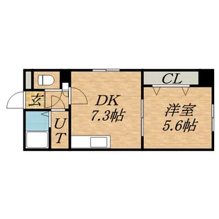 モンターニュプログレ【3階】の間取り