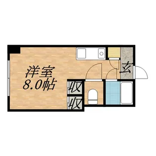 シャンボール札幌【517号室】の間取り