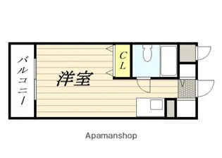 メゾン・ド・ウルス【206号室】の間取り