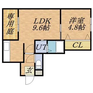 BLAST麻生【1階】の間取り