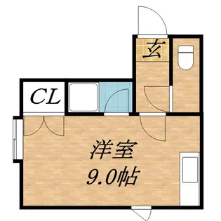 マクセル本町【302号室】の間取り