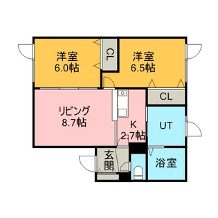 プリミエール ノース【2階】の間取り