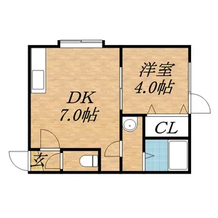 リリー光星【301号室】の間取り