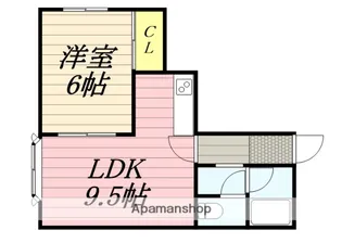 ドミール22【103号室】の間取り