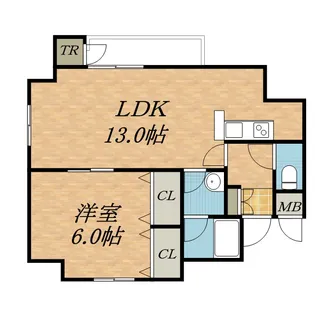 ハルバード24【601号室】の間取り