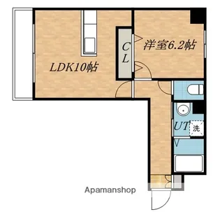 北海道札幌市北区北三十二条西3丁目【マンション】の間取り
