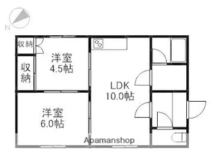 メゾンナオミ【201号室】の間取り