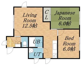ツインズ205【201号室】の間取り