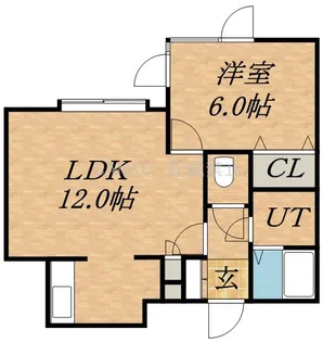 イマジンコーポ参番館【201号室】の間取り