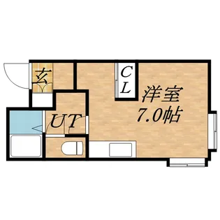 ラミアール札幌【7号室】の間取り
