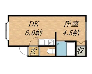 パステルコート21【301号室】の間取り