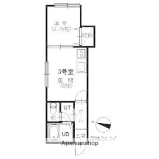 ハイムアストレア【3階】の間取り
