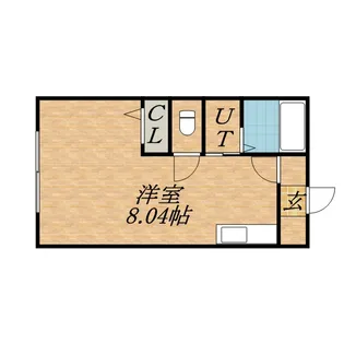 ベルベット19【101号室】の間取り