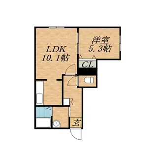 マスターズ【2階】の間取り