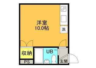 第2森宅建菊水ビル【403号室】の間取り
