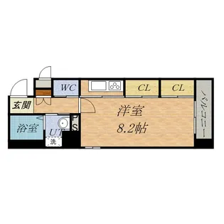 アストリアN6【4階】の間取り