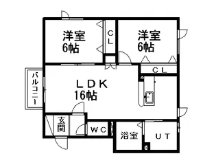 スピカ・カルマーレ【3階】の間取り