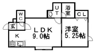 クレシア【2階】の間取り