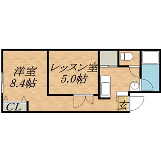 メトロノーム【3階】の間取り