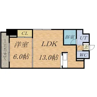 サザンメイプル北大【2階】の間取り