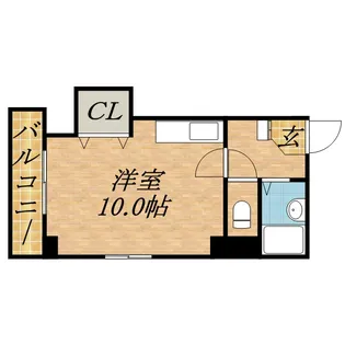 メゾン・ド・エレ【402号室】の間取り