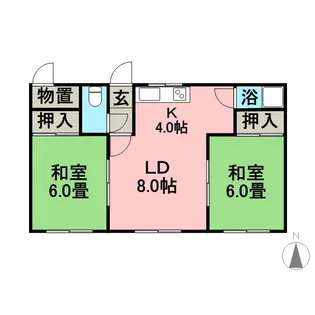 田中マンション【3号室】の間取り